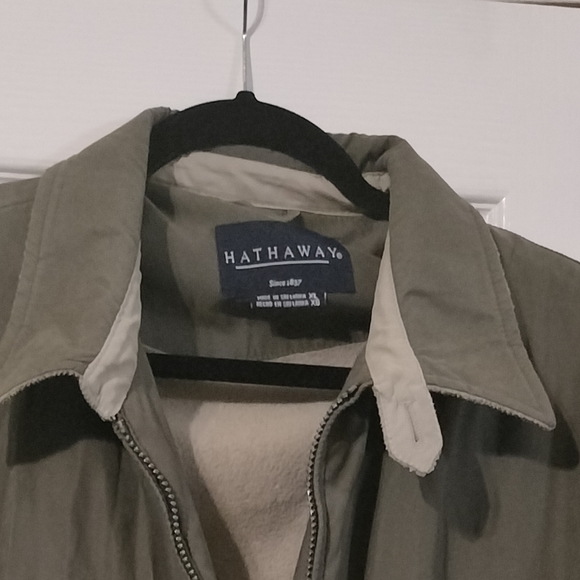 Mens Green Hathaway zip up jacket size XL - Picture 3 of 3